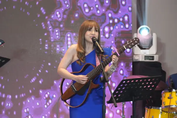 girl singing