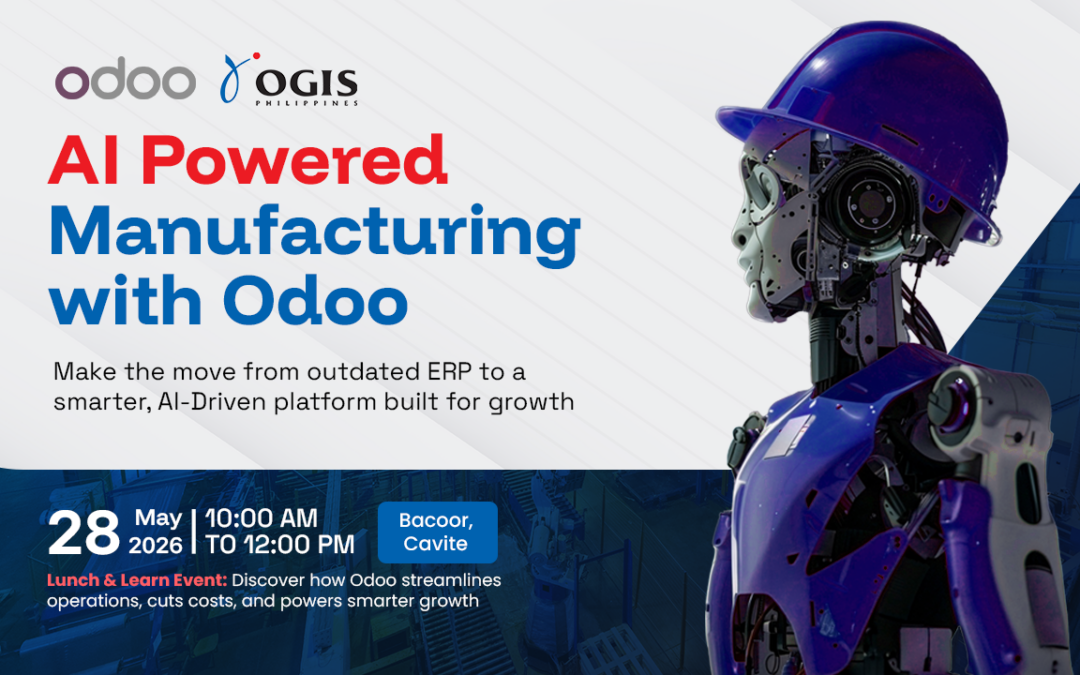 Smart Production: AI Powered Manufacturing with Odoo | Exclusive Lunch and Learn Event
